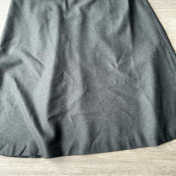 Talbots Stretch Wool Flared  Skater Midi Skirt - Picture 5 of 15